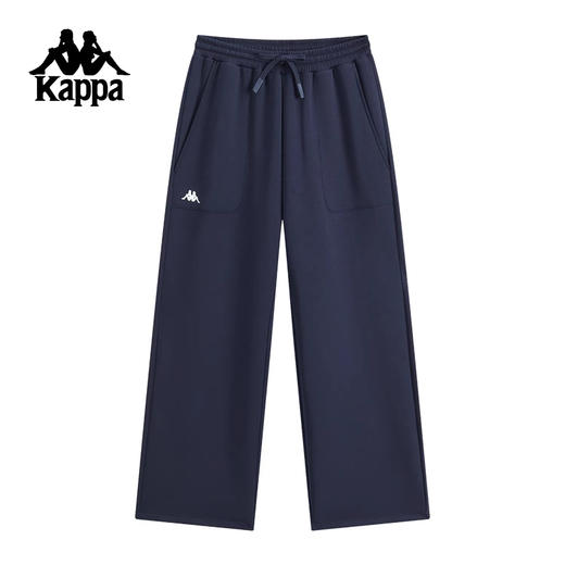 MJ｜Kappa卡帕背靠背2025新款秋季运动长裤女休闲直筒裤纯棉垂感裤子 商品图2