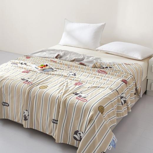 ☺️今年的夏被清仓啦！！【针织棉凉感丝印花双感夏被】🌸双感结合再也不怕温度忽上忽下，随心切换双面模式，一手掌握春夏好睡眠！  商品图3