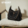 星期六时尚菱纹大容量百搭链条单肩包SSD521A0LG 商品缩略图9