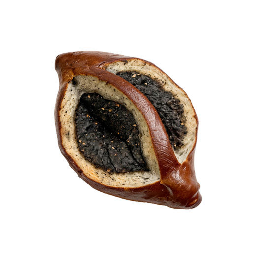 黑芝麻奇亚籽芝麻碱水棒无添加蔗糖健身轻卡饱腹感强代餐全麦早餐 商品图3