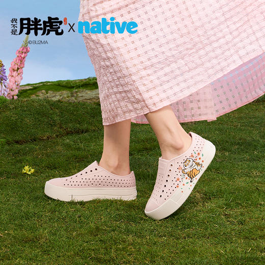 native  Jefferson系列我不是胖虎联名款成人增高洞洞鞋沙滩鞋溯溪鞋  商品图0