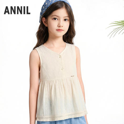 女童上衣夏季新款安奈儿童装EG622809 商品图0