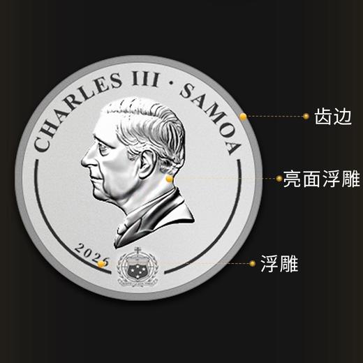 热卖中！！【首枚法定面值国际版熊猫币】2026中国熊猫 - 萨摩亚纪念币 商品图10