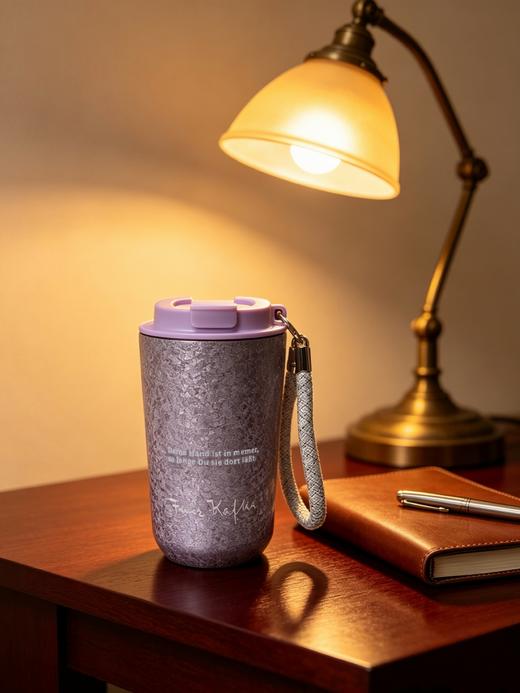 【预售早鸟价】卡夫卡 · 我要握紧你的手  覆钛定制咖啡杯【5月中旬发货】 商品图2