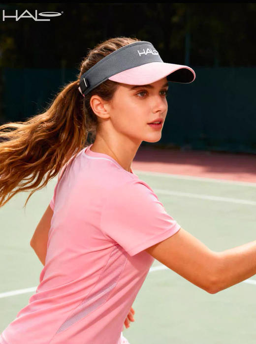 美国halo导汗空顶帽无顶遮阳男女户外运动跑步马拉松网球速干帽子 商品图3