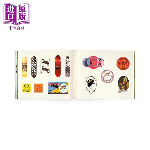 【中商原版】滑板贴纸书 含200张可撕贴纸 Skateboard Stickers 英文原版 Stickerbomb 商品图4