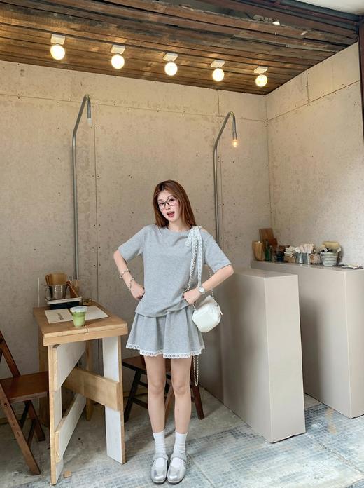 <曾小咸推荐>4.15现货秒杀 ！微信超特价！韩系蕾丝露肩正肩短袖 日常119.99 立减70 秒杀49.99！！蕾丝花边短裙 日常129.99 立减70 秒杀59.99！！ 商品图6