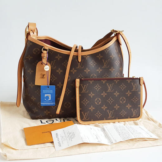【95新】LV路易威登M46203小号棕色老花Carryall单肩斜挎包女士110426AK03 商品图1