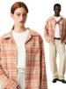 SUPERTOFU(SPTF)/BYZ-SS26-S086/法兰绒 暖色调格纹 单口袋长袖古巴领衬衫 商品缩略图0