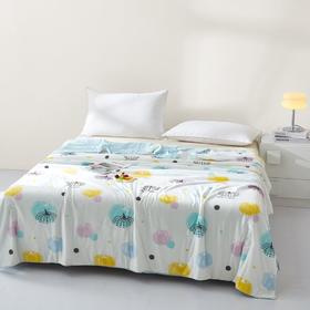 ☺️今年的夏被清仓啦！！【针织棉凉感丝印花双感夏被】🌸双感结合再也不怕温度忽上忽下，随心切换双面模式，一手掌握春夏好睡眠！ 