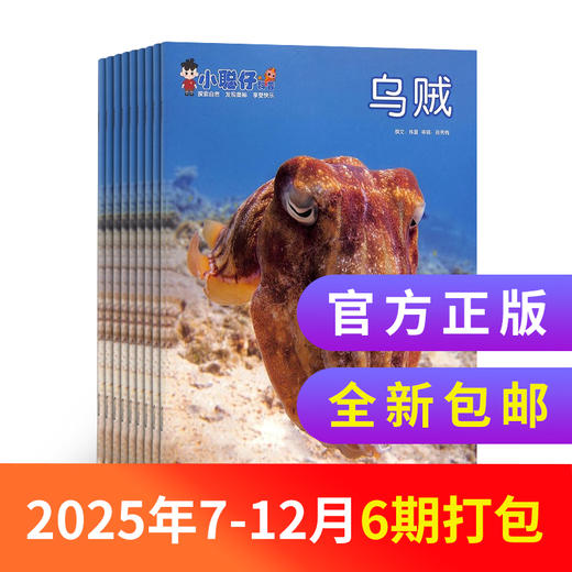 【超划算】小聪仔科普版2025年7-12月半年珍藏+加送精选幼儿过刊2本  2-8岁儿童 商品图0