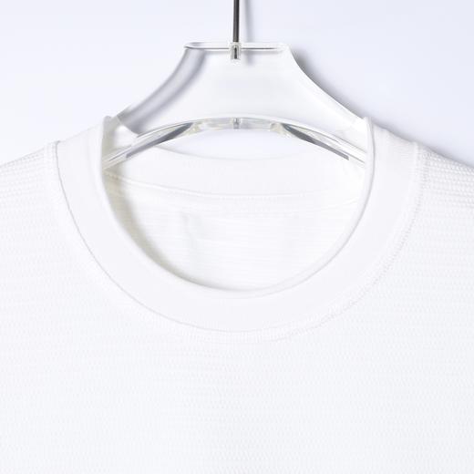 SDSA男装2026新款高贵轻奢简约肌理感纯色圆领短袖T恤百搭时尚潮 商品图1