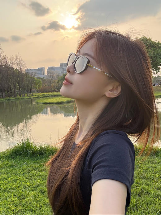 古驰 大爆款墨镜倪妮同款 尺寸:54-19-145 商品图4