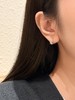 卡蒂罗KADER 星辰耳饰 小巧四爪闪钻冷淡风简约嘻哈风百搭中性风配饰 百搭通勤不撞款气质时尚养耳洞 商品缩略图4