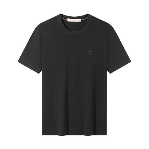 【国色系列】柒牌男装圆领上衣男2026春季新款伊力特凉感短袖T恤 130T70090 商品图4