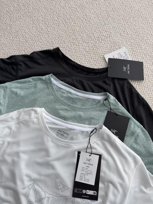 点此购买 始祖鸟夏季男士清爽娄空CORMAC CREW阳离子速干短袖T恤 ggd 345083 商品图11