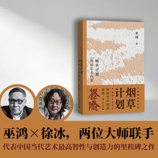 烟草计划：徐冰艺术档案 巫鸿×徐冰，两位大师联手，代表中国当代艺术最高智性与创造力的里程碑之作！ 商品图0