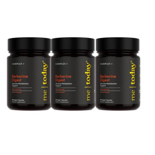 【预售4.20日陆续发货】【效期27年6】metoday Berberine Diges燃动力纤悦胶囊 60粒/瓶 商品图1