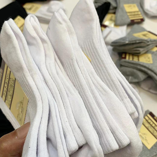 纯元！出口订单余！一年四季都好穿的无印中筒袜！ 商品图11