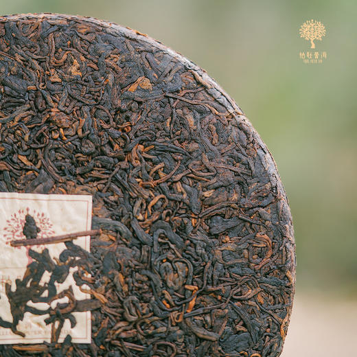 柏联普洱  2026 景迈山熟饼 古籽熟茶 普洱茶 紧压茶 饼茶 357g 商品图3