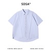 SDSA男装2026新款轻奢重工刺绣宽松短袖衬衫新中式通勤高级感上衣 商品缩略图0