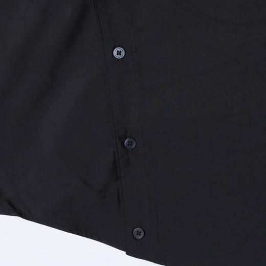 SDSA男装2026新款高贵轻奢日系简约斜纽扣小众设计短袖衬衫百搭 商品图4