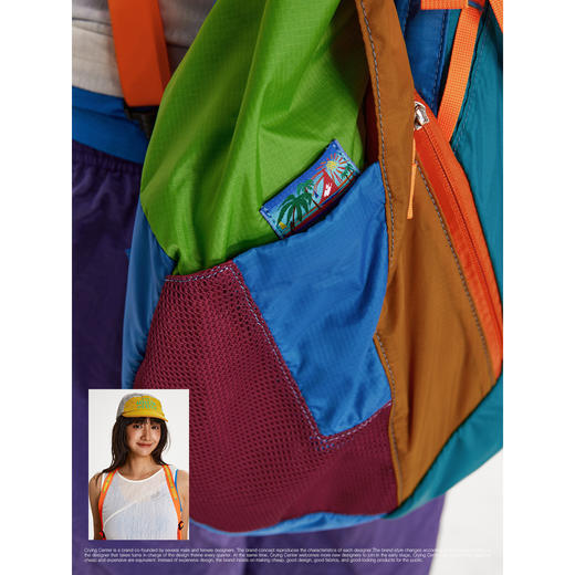 CryingCenter  彩色鞋仓双肩包沙滩包 哭喊中心 商品图3