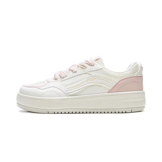 李宁奶酪板鞋女厚底2026春季新款舒适百搭潮流经典休闲鞋AGCW076 DS 商品图6