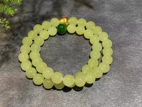 【御珠宫坊】黄玉珠串