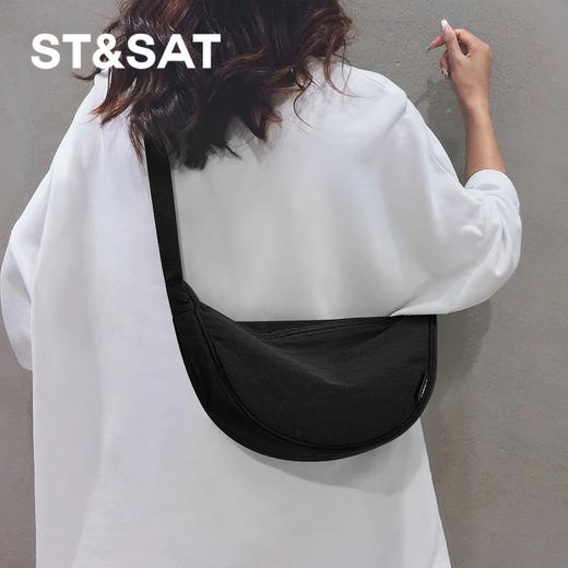 星期六休闲运动服通勤斜挎单肩包SSD521A0AN 商品图1
