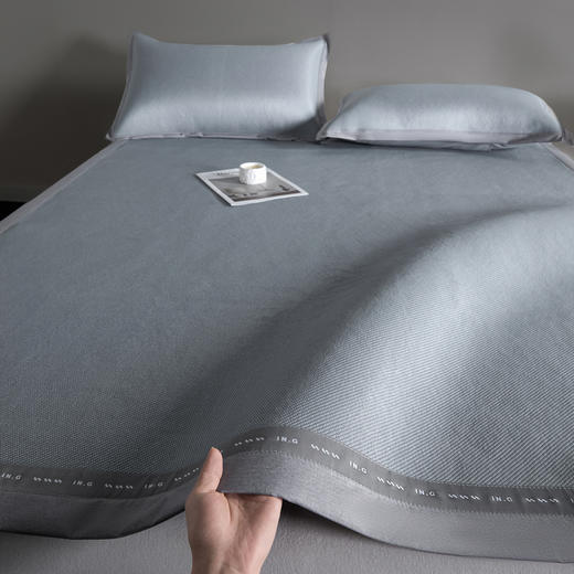 2026新款可水洗织带款凉感冰藤软席三件套 商品图6