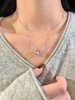 卡蒂罗KADER 灵动莫比乌斯环项链  跳动的心轻奢环绕爱心镂空几何圆环锁骨链 甜美氛围感女朋友百搭显白通勤穿搭 商品缩略图5
