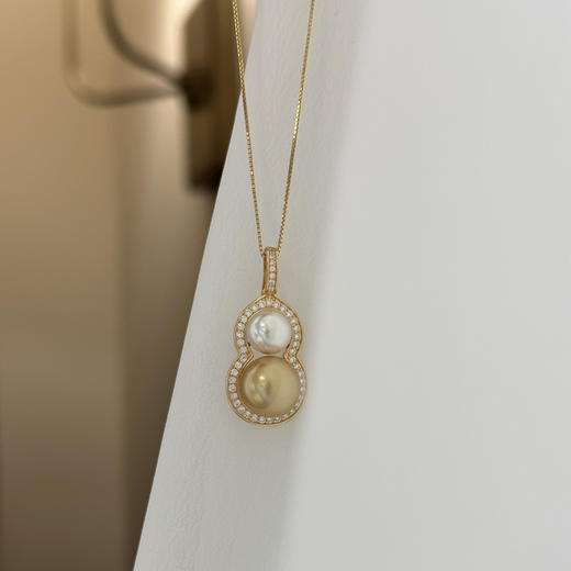 王炸组合｜双珠葫芦吊坠 商品图1