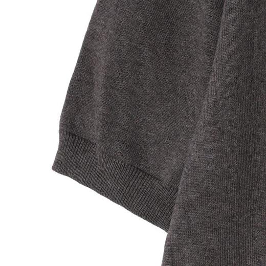 SDSA男装2026新款轻奢亨利领民族风刺绣针织短袖新中式通勤上衣 商品图2