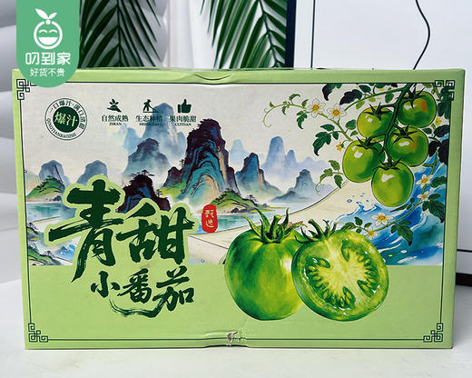 西双版纳青甜番茄/1盒（1kg±50g） 商品图5