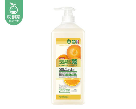 SukGarden蔬果园橘采星光果蔬餐具净*2瓶（1280g/瓶）生产日期: 26年3月 商品图4