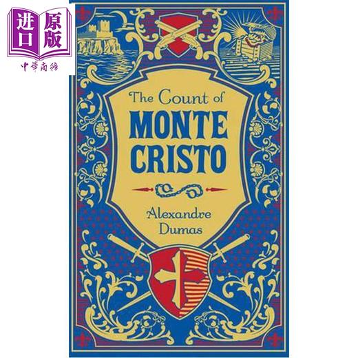 【中商原版】巴诺经典 皮革精装版 基督山伯爵 The Count of Monte Cristo 英文原版 Alexandre Dumas 商品图1