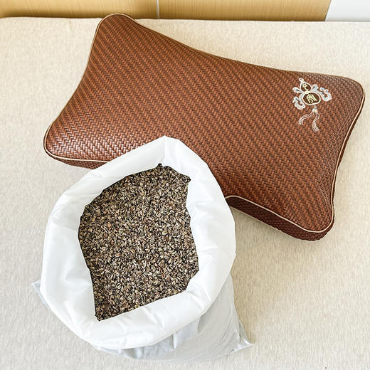 【品牌直发】加倍生活 夏季冰藤荞麦枕 PE藤枕 5款可选夏凉枕 家用凉席枕 茶叶枕 硬枕芯 枕头 枕芯 商品图2