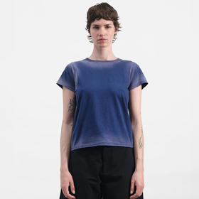 YMC DAY T SHIRT 女装成衣染色日晒圆领短袖T恤