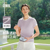 商场同款|森马短袖T恤女夏提花紧身正肩圆领字母上衣2026新款衣服 商品缩略图0