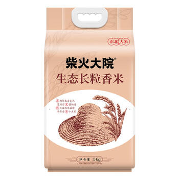 柴火大院 生态长粒香大米 10斤 (黑龙江大米 东北大米) /粮油调味 /米 /长粒香米 商品图4