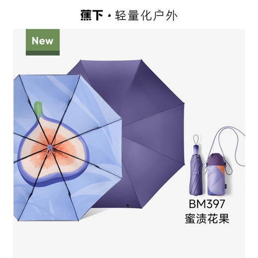 【蕉下三折倍护黑胶防晒伞】周二（4.14）中午12点开始 BM397   FF2 商品图8