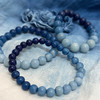 【林栖设计小店】（预售5天）LX1126006手工蓝染菩提手串（三件套6mm、8mm、10mm） 商品缩略图3