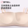 都市丽人内衣无罩杯薄文胸泳布内衣3/4杯内衣软尺码内衣一排四扣无钢圈LBC5B7 商品缩略图5
