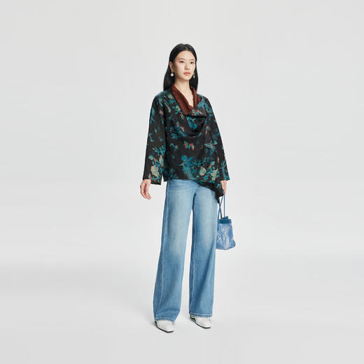 凯喜雅 国风外套 精致花纹 商品图4