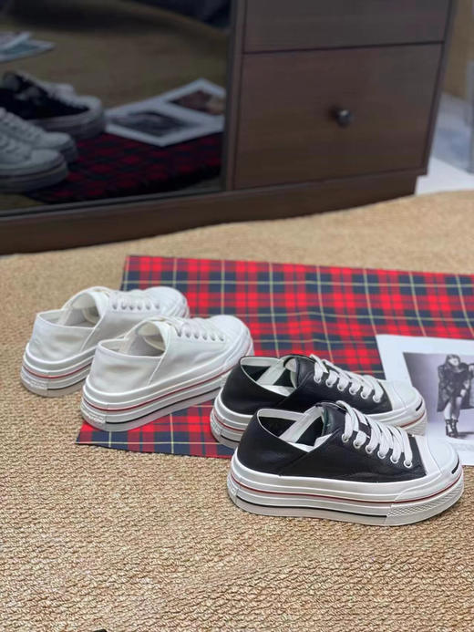 CZA真皮厚底休闲鞋 商品图1