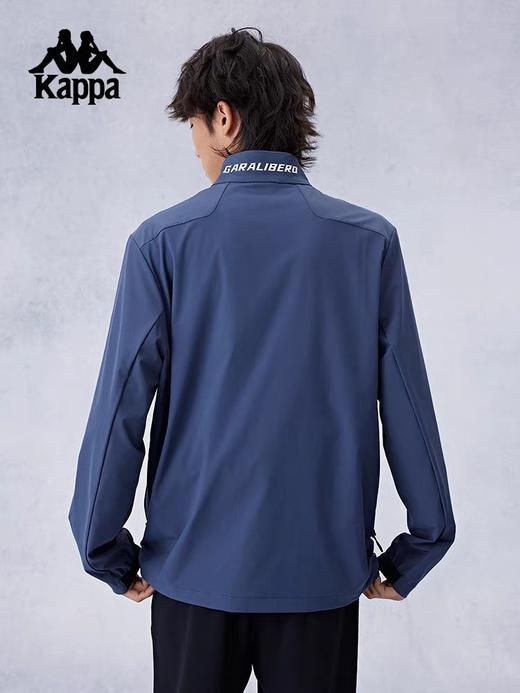 XXMKappa卡帕背靠背运动夹克男士复古弹力开衫外套透气上衣 商品图3