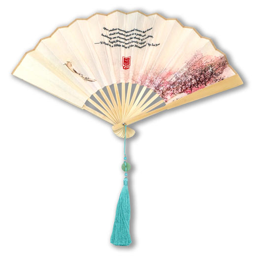 悦读中国读物文创折扇(桃源图款) 商品图1