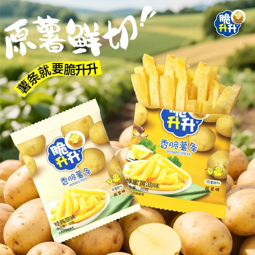 脆升升香脆马铃薯薯条100g大包装 商品图0
