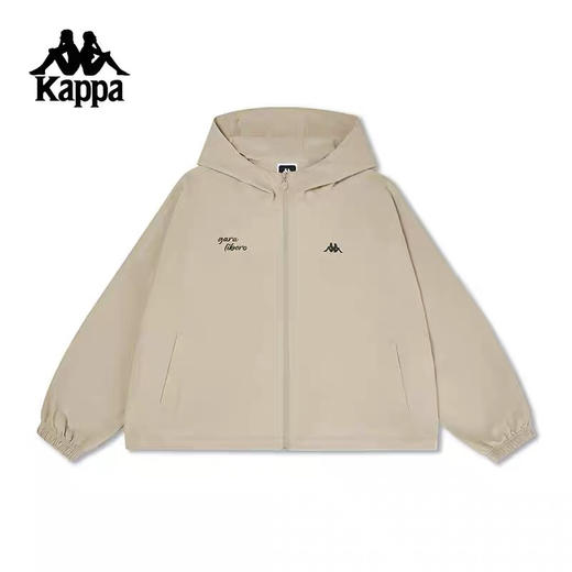 MJ｜kappa卡帕背靠背新款春秋运动外套女长袖防风衣休闲夹克K0E42FJ40 商品图0